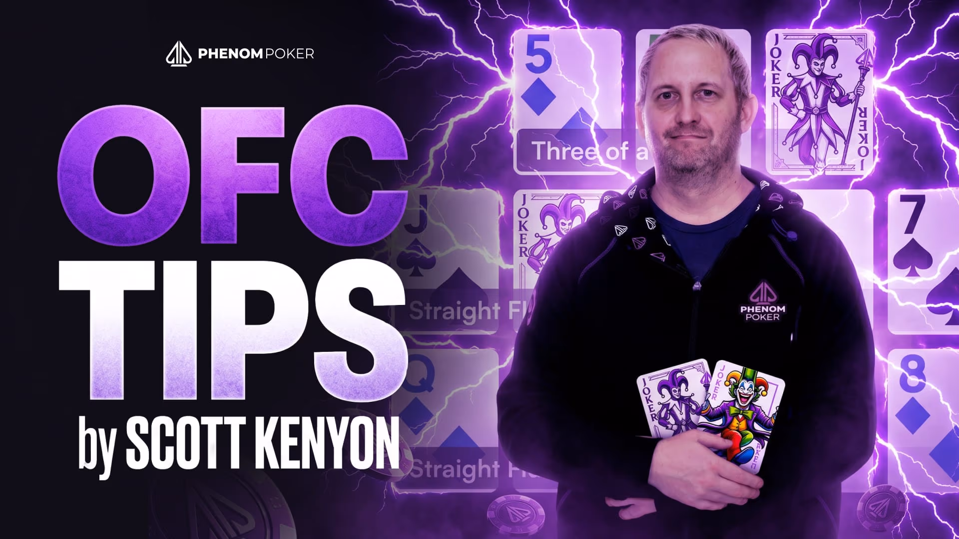 Open-Face Chinese (OFC) Beginner Strategy Guide & The Power of Jokers! By Scott Kenyon